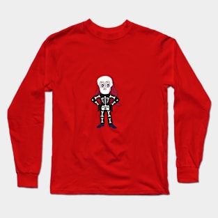 Cute Skeleton Halloween Costume Long Sleeve T-Shirt